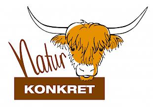 Das Firmenlogo von Natur-Konkret diente mir bei der Entwicklung der beiden Logos als Vorlage
