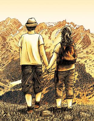 Ralf & Franziska | 2016 | zeichnerisch, digital | 40 x 50 cm